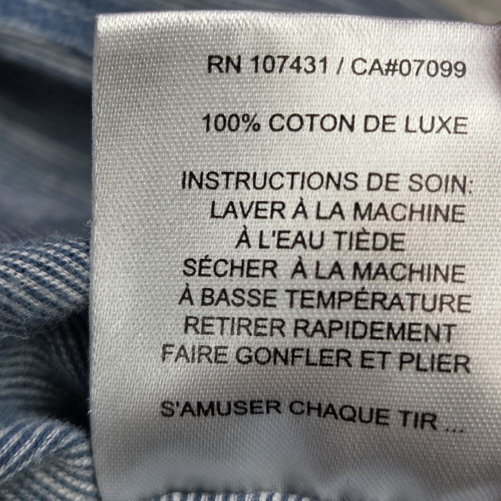 Linksoul Cotton Polo Men's Large Heather Blue Golf Soft Stretch Lightweigt - Picture 7 of 9
